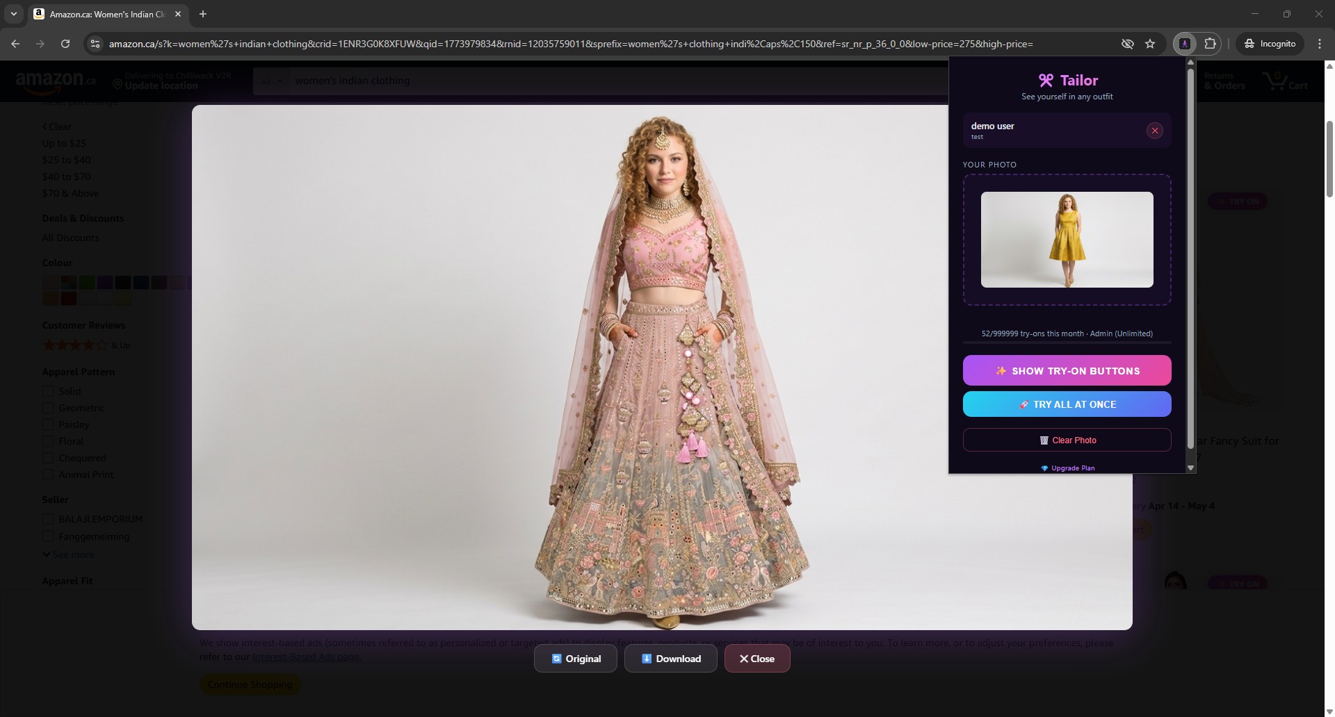 Browse, Try, and Save Seamlessly